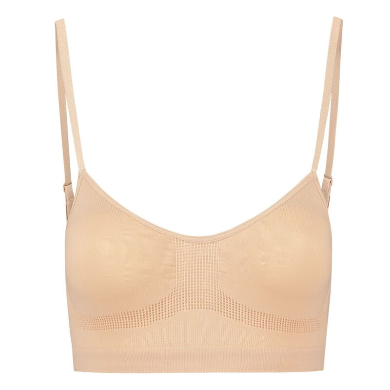 BYE-BRA - MEDIUM CONTROL BRA SEAMLESS BLACK SIZE XL