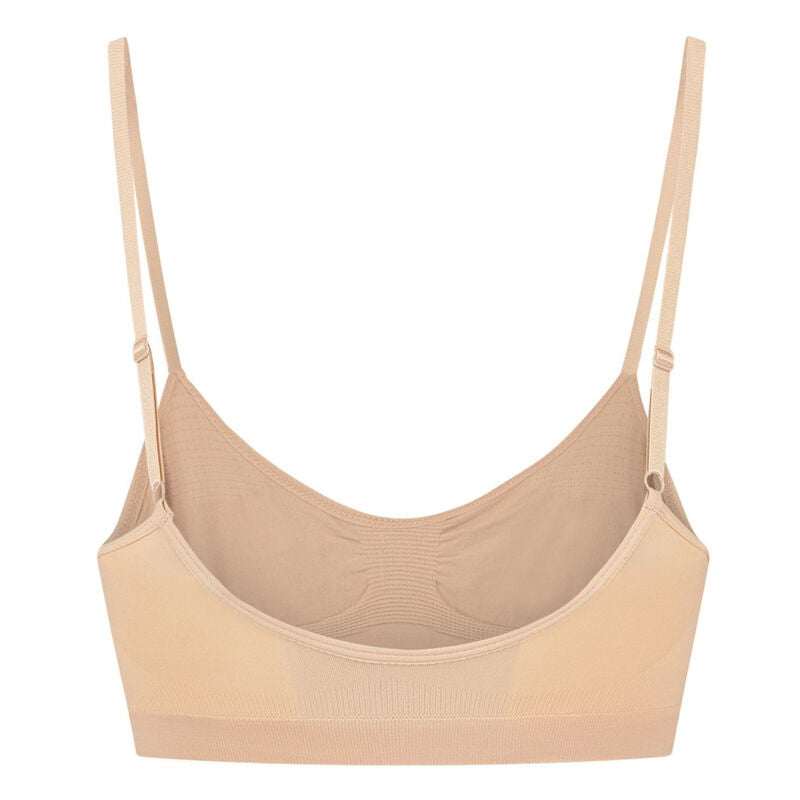 BYE-BRA - MEDIUM CONTROL BRA SEAMLESS BLACK SIZE XL