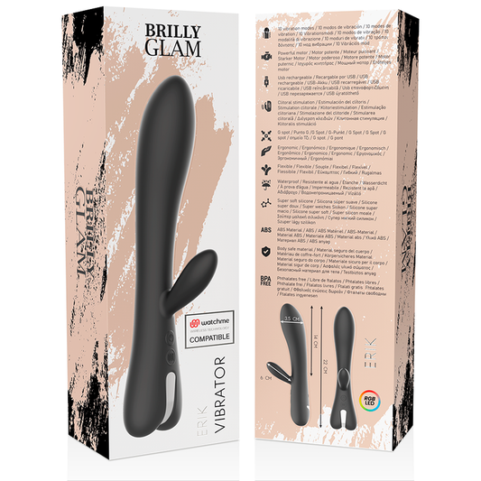 BRILLY GLAM - ERIK VIBRATOR WATCHME WIRELESS TECHNOLOGY COMPATIBLE