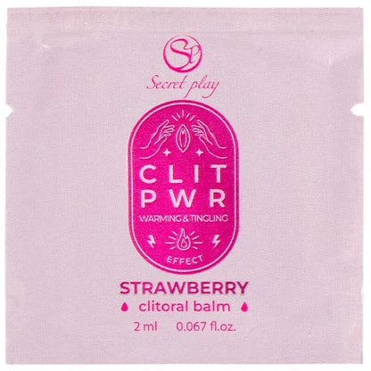 SECRETPLAY - SINGLE DOSE STRAWBERRY LUBRICANT 2 ML