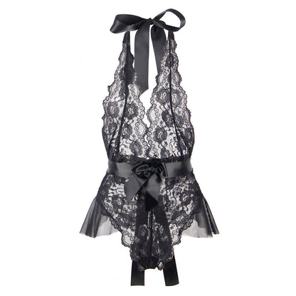 SUBBLIME - 930882 SEXY BODY WITH RUFFLES BLACK L/XL