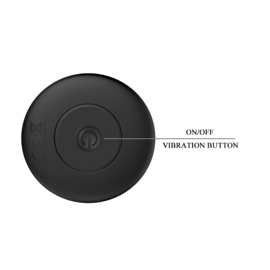 MR PLAY - RECHARGEABLE BLACK VIBRATOR ANAL PLUG